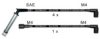 OPEL 90337743 Ignition Cable Kit